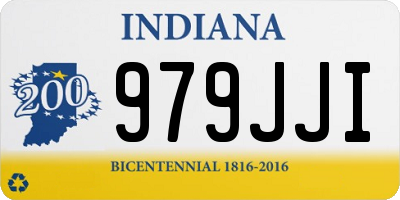 IN license plate 979JJI