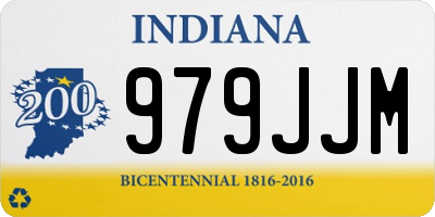 IN license plate 979JJM