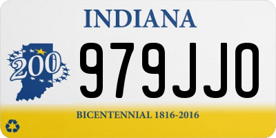 IN license plate 979JJO