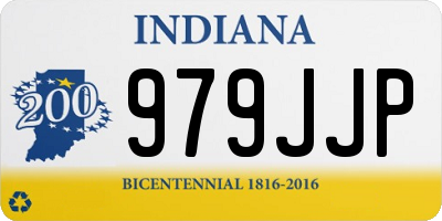 IN license plate 979JJP