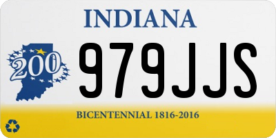 IN license plate 979JJS