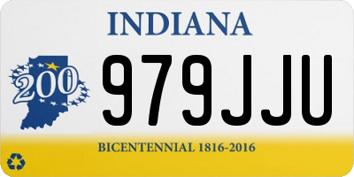 IN license plate 979JJU
