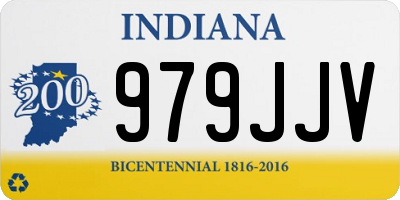 IN license plate 979JJV