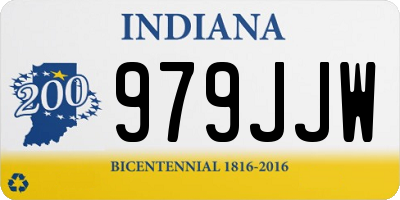 IN license plate 979JJW