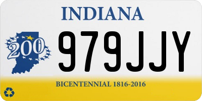 IN license plate 979JJY