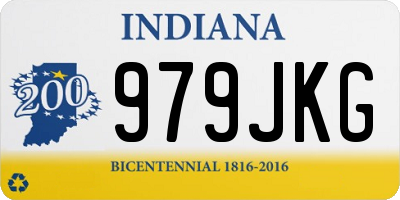 IN license plate 979JKG