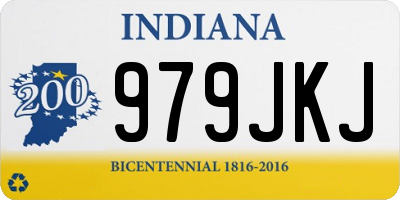 IN license plate 979JKJ