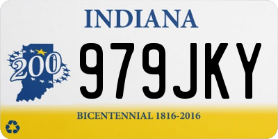 IN license plate 979JKY