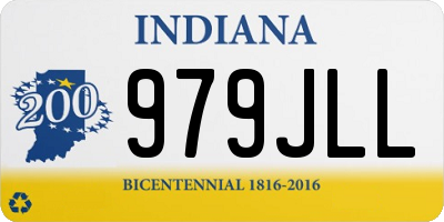 IN license plate 979JLL