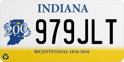 IN license plate 979JLT