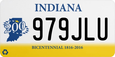 IN license plate 979JLU
