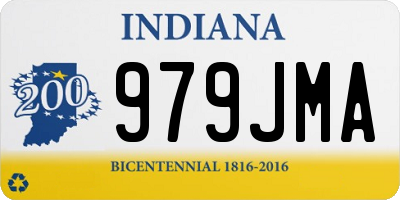 IN license plate 979JMA