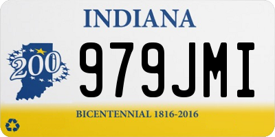 IN license plate 979JMI