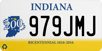 IN license plate 979JMJ