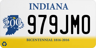 IN license plate 979JMO