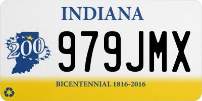 IN license plate 979JMX
