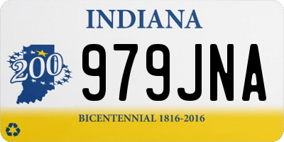 IN license plate 979JNA