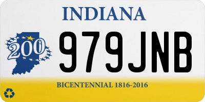 IN license plate 979JNB