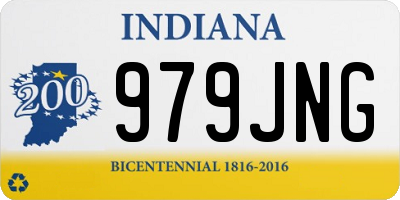 IN license plate 979JNG