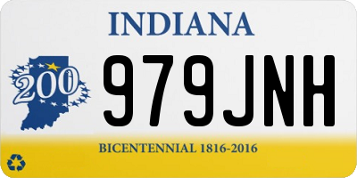 IN license plate 979JNH
