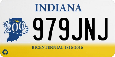 IN license plate 979JNJ