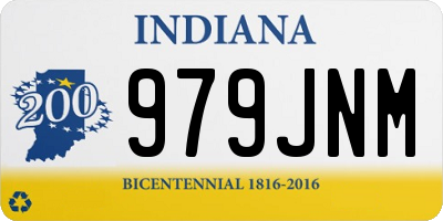 IN license plate 979JNM