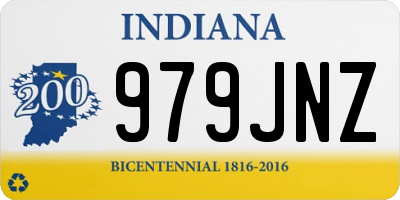 IN license plate 979JNZ