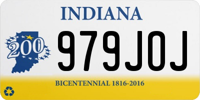 IN license plate 979JOJ