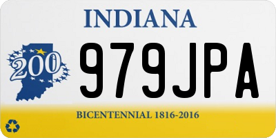 IN license plate 979JPA