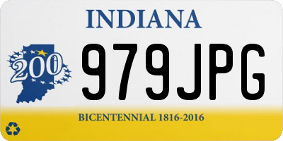 IN license plate 979JPG