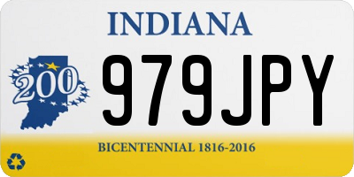 IN license plate 979JPY