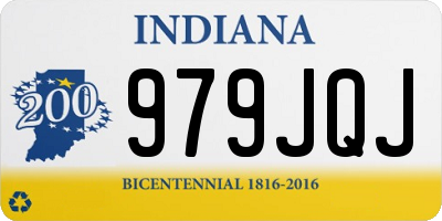 IN license plate 979JQJ