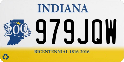 IN license plate 979JQW