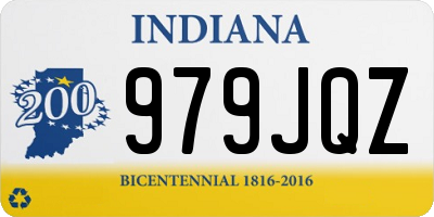IN license plate 979JQZ