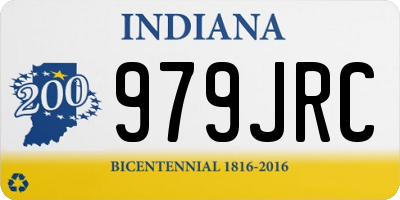 IN license plate 979JRC