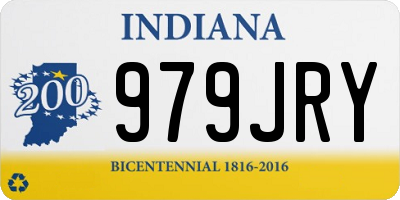 IN license plate 979JRY