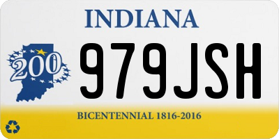IN license plate 979JSH