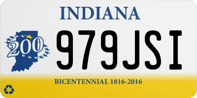 IN license plate 979JSI