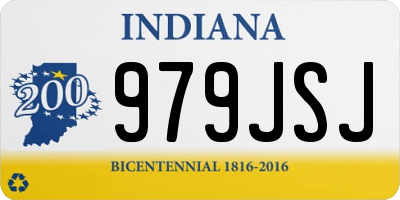 IN license plate 979JSJ