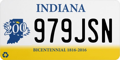 IN license plate 979JSN