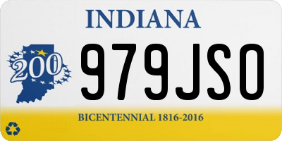IN license plate 979JSO