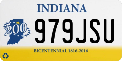 IN license plate 979JSU