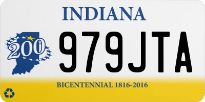 IN license plate 979JTA