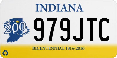 IN license plate 979JTC
