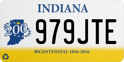 IN license plate 979JTE