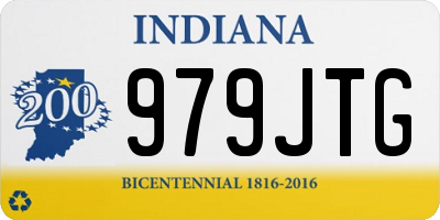 IN license plate 979JTG
