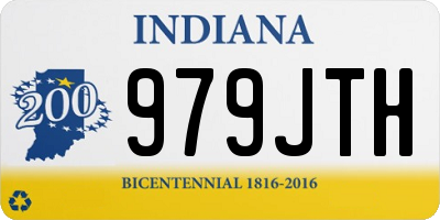 IN license plate 979JTH