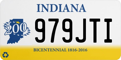 IN license plate 979JTI