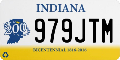 IN license plate 979JTM