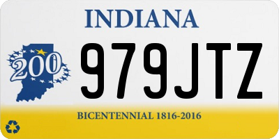 IN license plate 979JTZ